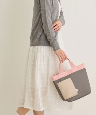 ROOTOTE 1109【スマホ用ポケット付き】EU.デリ.クロレ-B 04：グレー