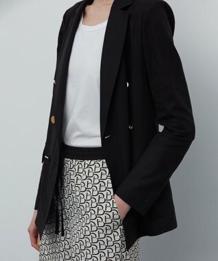 BEIGE， 【S-size】RIVOLI / ダブルジャケット Black