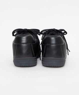 WEGO ダブルシューレースローカットスニーカー ブラック