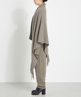 NAVE ウールカシミヤストール ライトグリーン系