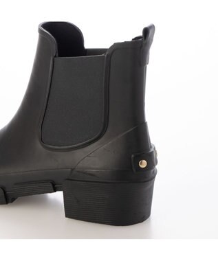 MODE ET JACOMO <carino>【レイン対応】サイドゴアレインブーツ ブラック