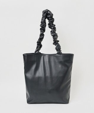 WEGO ギャザーハンドルトート ブラック