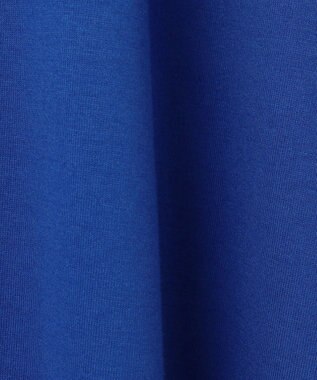 J.PRESS YORK STREET 【WOMEN】【SMOOTH JERSEY】ショルダー シャーリング ワンピース ブルー系