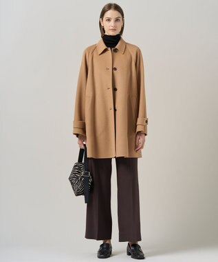 ICB WoolRever  ステンカラーコート キャメル系