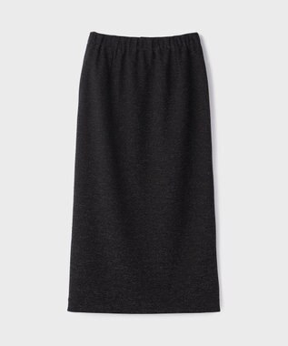 GRACE CONTINENTAL ラメカットスカート ブラック