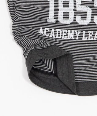 WEGO グラフィックレイヤードドッキングT ブラックボーダー