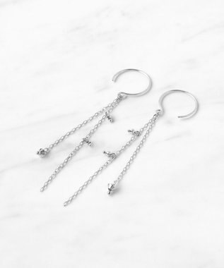 TOCCA 【WEB限定】SEEDS PIERCED EARRINGS K10ホワイトゴールドピアス ホワイトゴールド系
