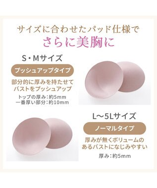 BRADELIS New York 【BRADELIS NewYork peace ブラデリス】すらっと細みえフロントファスナーブラ24 脇高設計ですっきり ブラジャー 補正ブラ  小さく見せるブラ DB124201 ローズピンク