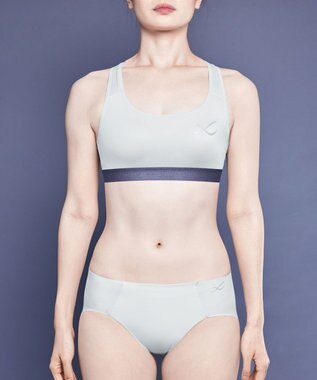 CW-X 【WOMEN】 CW-X 【スポーツ時のゆれからバストを守る】 SPORTSゆれケアBra 吸汗速乾（本体） HTY020 /ワコール シルバーグレー