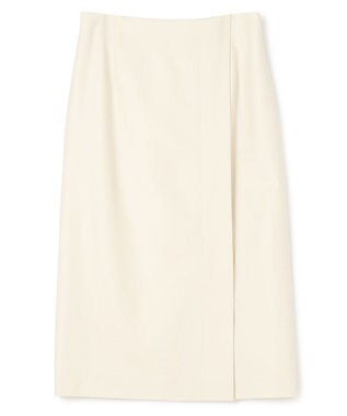 JOSEPH エアリーフランネル　スカート Ivory