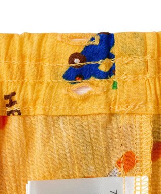 MIKI HOUSE HOT BISCUITS 【90-120cm】 リラックスパンツ 黄