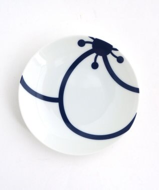 たち吉 【たち吉】藍吉祥皿〈５枚〉美濃焼 ホワイト×ブルー