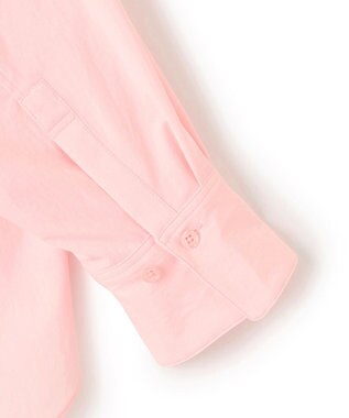 UNFILO バンドカラー コンフォートシャツ ライトピンク