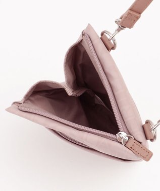 LA BAGAGERIE モノグラムデイリーミニマムポシェット ピンク