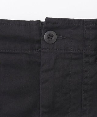 ANY 【ウエストゴム/ストレッチ】スタイリッシュベイカーパンツ ブラック