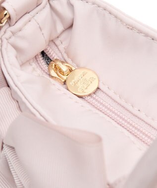 Maison de FLEUR ボリュームリボン2Wayトートバッグ Grayish Pink