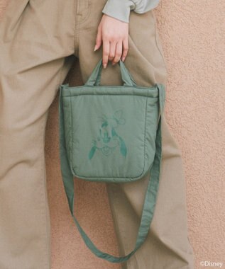 earth music&ecology 【予約】Disney/アソートショルダーバッグ グリーン