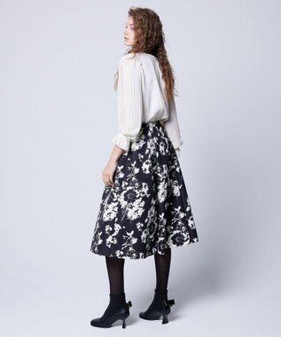 TOCCA 【洗える！】WANDERING FLOWER スカート ブラック系5