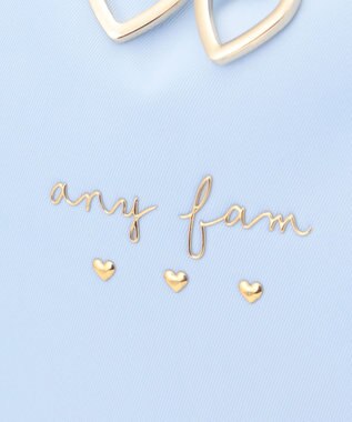 ANY KIDS 【A4サイズ収納可能】リボン リュック サックスブルー