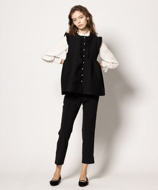 TOCCA 【消臭・洗える】BISCUIT ブラウス オフ系