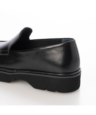 MODE ET JACOMO <D'ICI>厚底モカシューズ ブラック