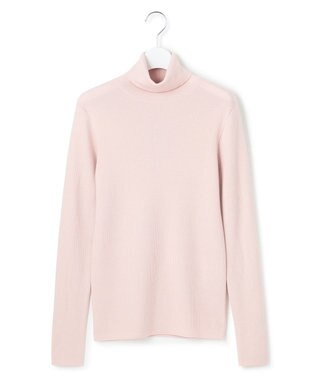 23区 S 【滝沢眞規子さん着用/WEB限定カラーあり】ウーステッドウール リブタートル ニット ピンク系