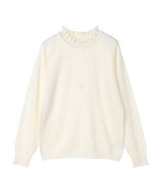 CRAFT STANDARD BOUTIQUE エリシャーリングニットプルオーバー White