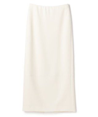 BEIGE， GYPSUM / シルキータッチ  Iラインロングスカート Ecru