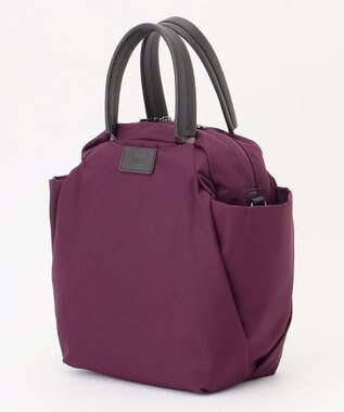 Y'SACCS 【ナイロンタフタ】トラベル2WAYミニボストン パープル