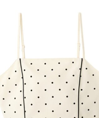 earth music&ecology ２ＷＡＹドットリボンビスチェ Ivory