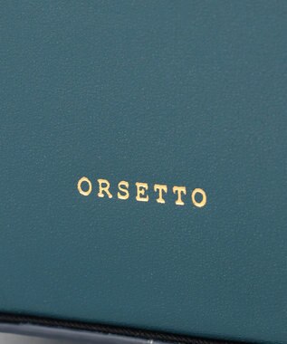 23区 ORSETTO PIAZZA スクエア ハンド バッグ ダークグリーン系