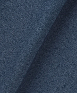 ICB L 【裏起毛】 ウォームサテン ワイドストレートパンツ ブルーグレー系