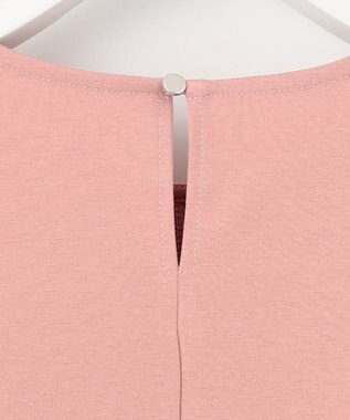 Feroux 【洗える】ドロストスリーブカットソー ワンピース ピンク系