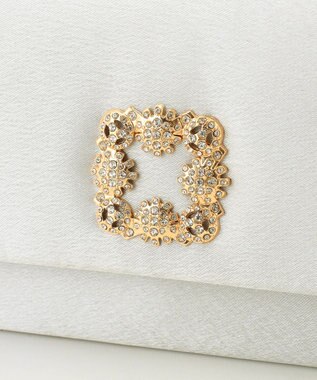 ANY SIS 【2WAY】ストーンバックル ショルダー  バッグ シルバー