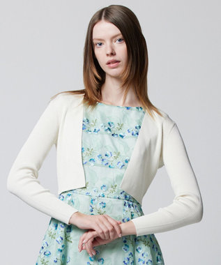 洗える】SILK RIB BOLERO ボレロ / TOCCA | ファッション通販