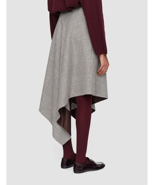 JOSEPH フルイドムリネ　アシンメトリースカート Ivory/Arabica