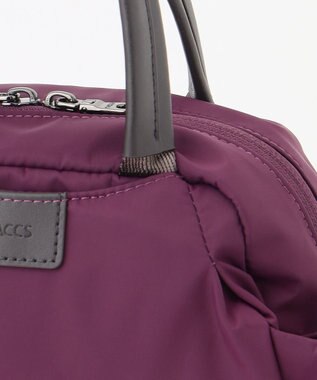 Y'SACCS 【ナイロンタフタ】トラベル2WAYミニボストン パープル