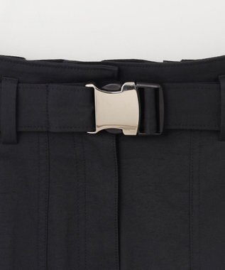 GRACE CONTINENTAL ツイルワークスカート ブラック