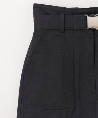 GRACE CONTINENTAL ツイルワークスカート ブラック