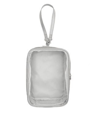 WEGO 【痛バ＆推し活グッズ】マルチWAYぬいポーチ シルバー