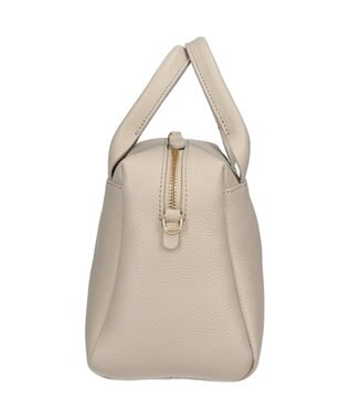 INTER-CHAUSSURES 【CHRISTIAN VILLA】ベーシックレザーハンドバッグ アイボリー