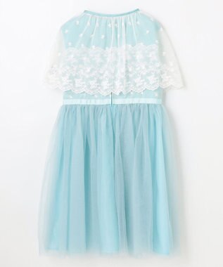 組曲 KIDS 【150-160㎝】ケープセット ドレス ミントグリーン