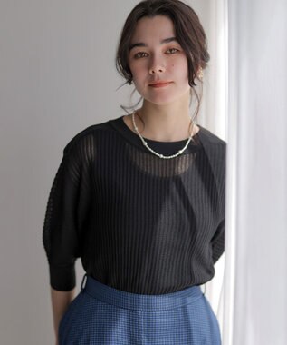 組曲 S レーシーニット プルオーバー