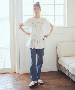 earth music&ecology ＯＲｉｅｎｔａｌ　ＴＲａｆｆｉｃ　パデットサンダル White