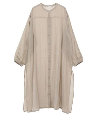 CRAFT STANDARD BOUTIQUE ヴィンテージボイル羽織ワンピース Gray Beige