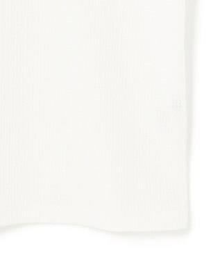 JOSEPH HOMME 新素材【清涼感】メランジクロスジャージー　Vネック半袖カットソー ホワイト系