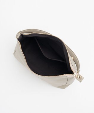 russet エンボスモノグラム2WAYショルダーバッグ(CE-1692) GrayBeige