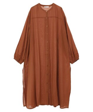 CRAFT STANDARD BOUTIQUE ヴィンテージボイル羽織ワンピース Camel