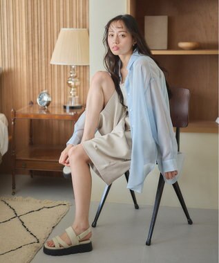 earth music&ecology ＯＲｉｅｎｔａｌ　ＴＲａｆｆｉｃ　パデットサンダル Green