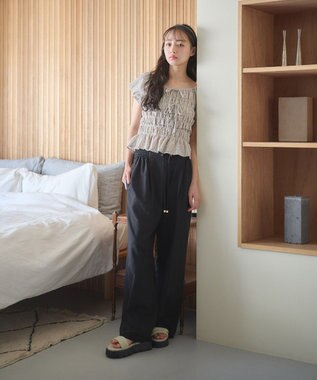 earth music&ecology ＯＲｉｅｎｔａｌ　ＴＲａｆｆｉｃ　パデットサンダル Green